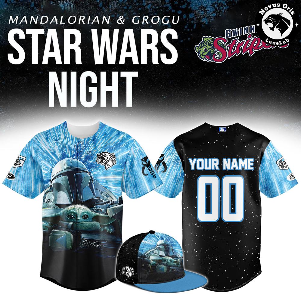 Gwinnett Stripers x Star Wars Night 2026 Limited Edition Baseball Jersey 1 - Unicasport Gwinnett Stripers x Star Wars Night 2026 Limited Edition Baseball Jersey
