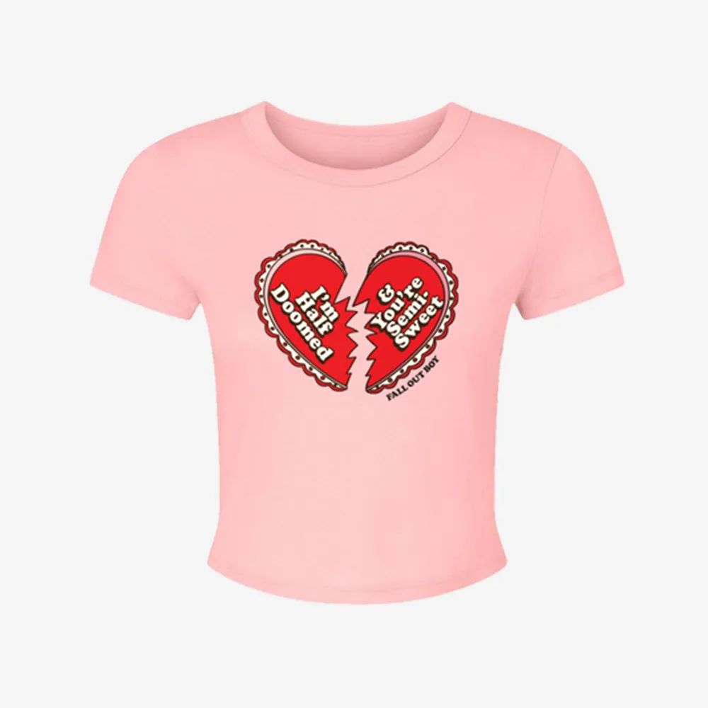 Half Doomed Baby Tee The American Rock Band Fall Out Boy Clothes Gift For Girlfriend Merch 2026