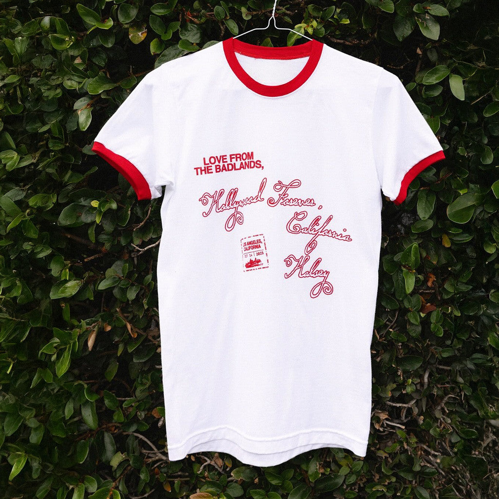 Halsey Badlands Merch Halsey Love From Badlands T-Shirt Best Gifts For Music Lovers