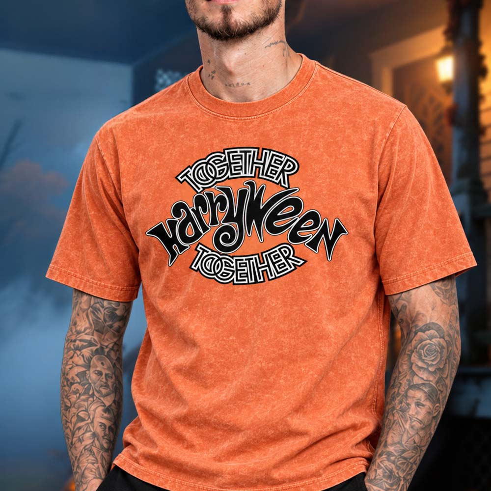 Harry Styles Merch Harryween Pop Up Exclusive Merch NYC Logo Unisex TShirt