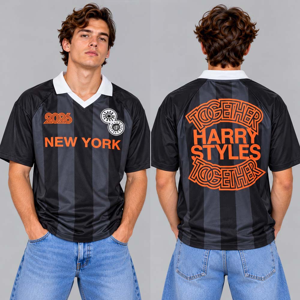 Harry Styles New York 2026 Harryween Merch Show MSG Madison Square Garden Exclusive Black Jersey