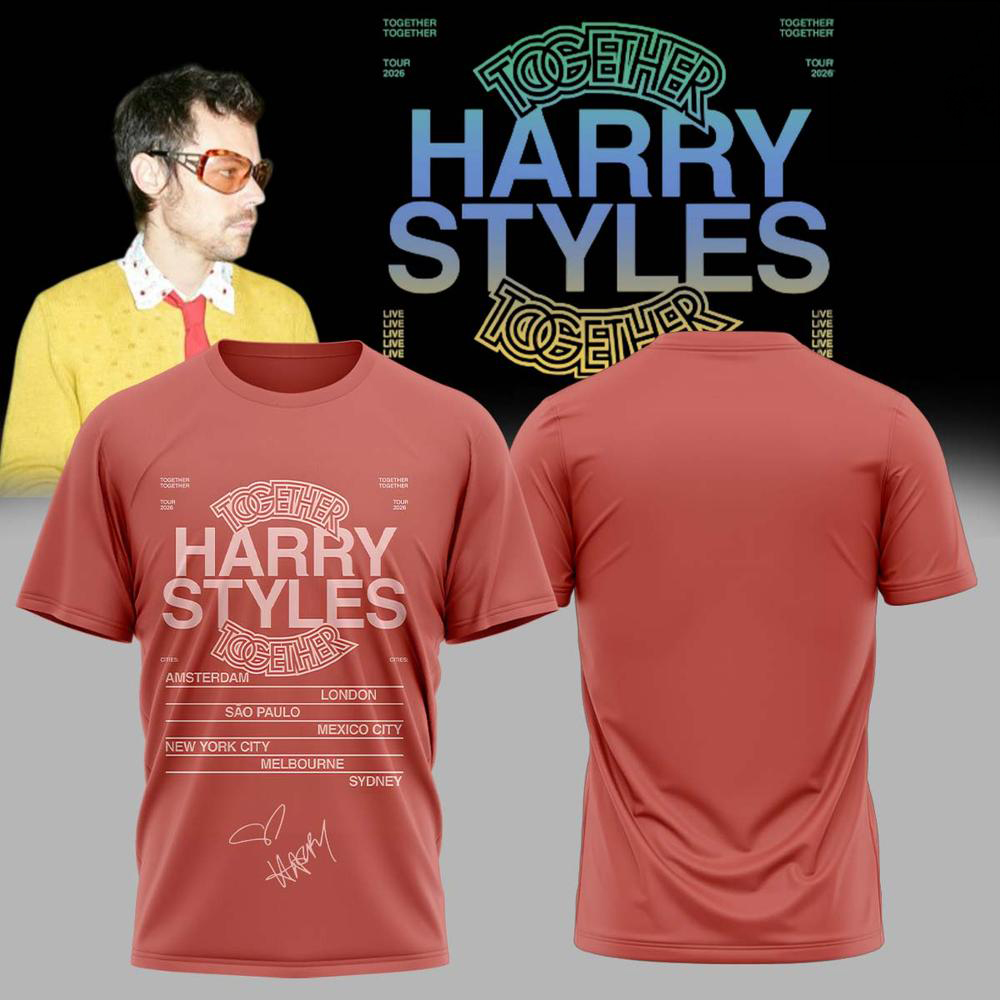 Harry Styles Red Tour Graphic T Shirt