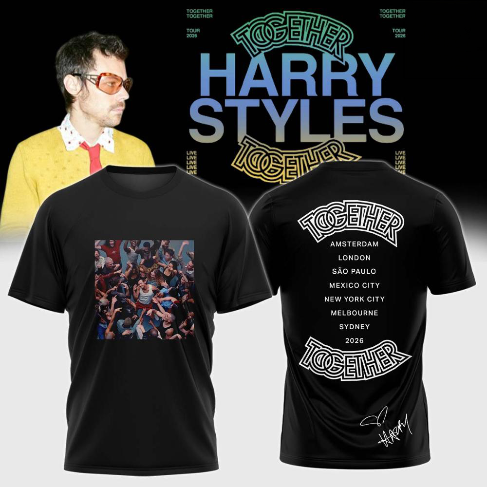 Harry Styles Together Together 2026 Concert Tour Graphic Tee