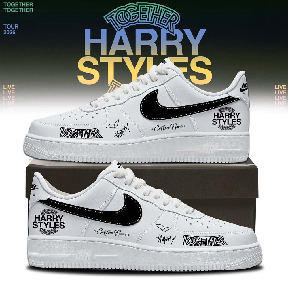 Harry Styles White 2026 Tour Sneakers