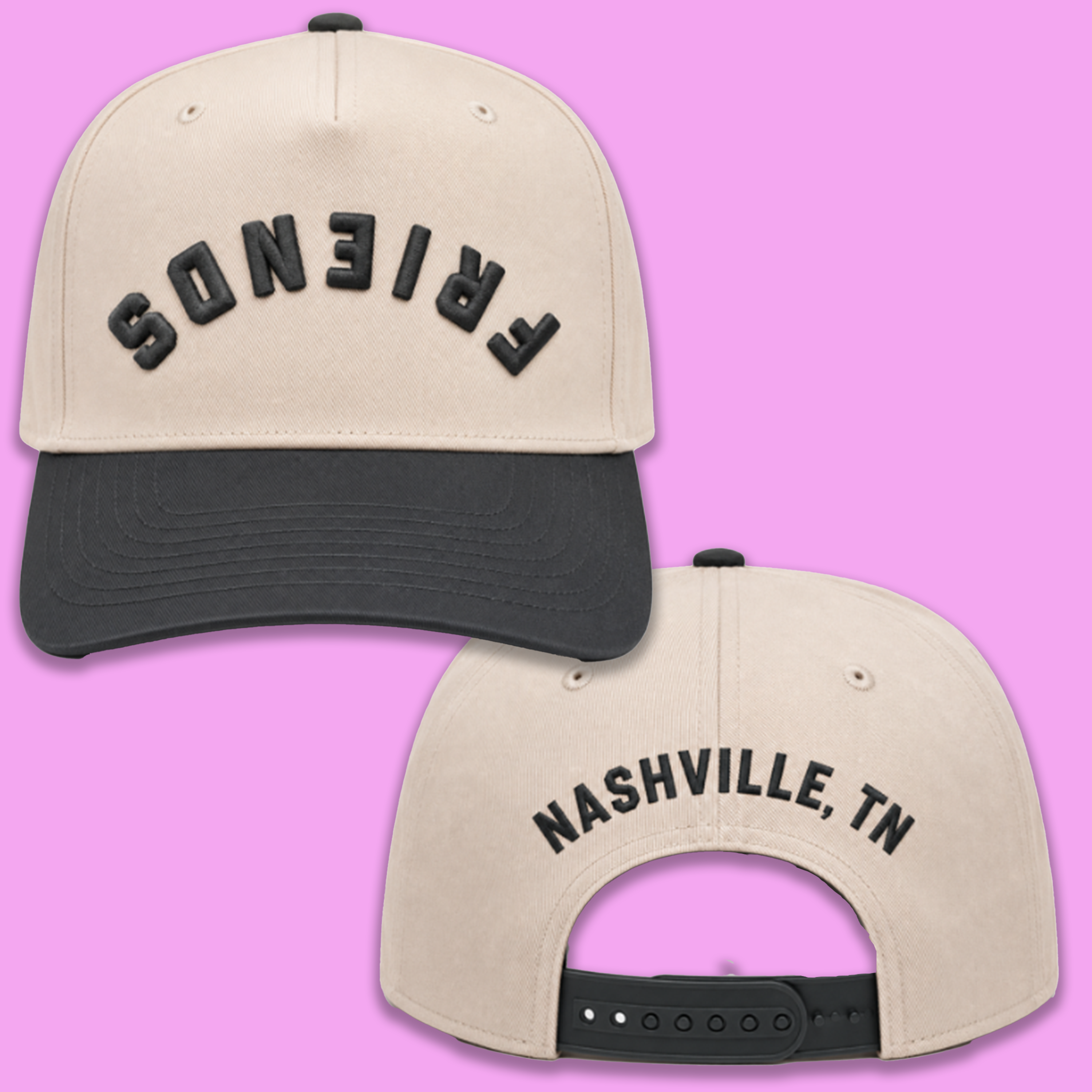 Garth Brooks Tour 2026 Two-Tone Friends Baseball Cap Best Gift for Fans