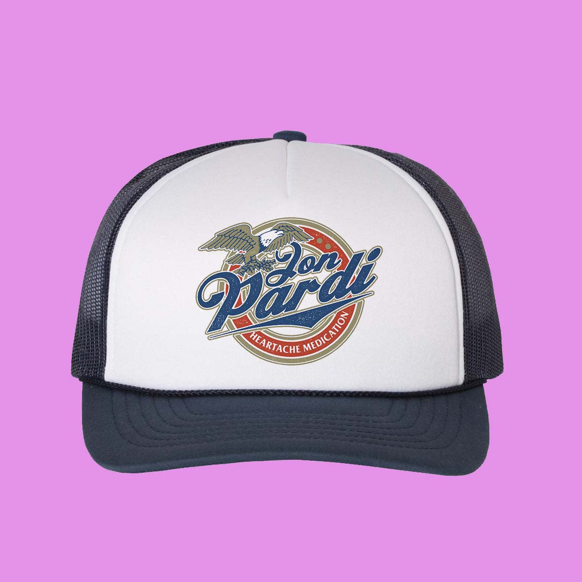 Jon Pardi Tour 2026 Heartache Medication Trucker Hat - Best Gift for Fans