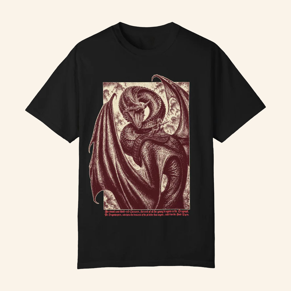 Heavy Spoilers Merch 2026 Dragon RiderTShirtGood Gifts For Boyfriend