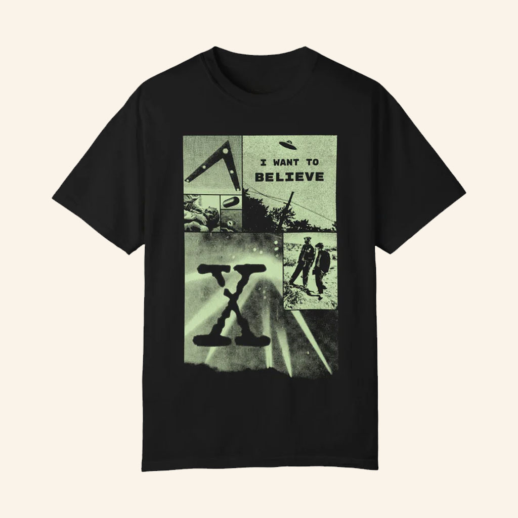 Heavy Spoilers Merch 2026 ParanormalTShirtI Want To Believe Shirt Gifts For Brothers