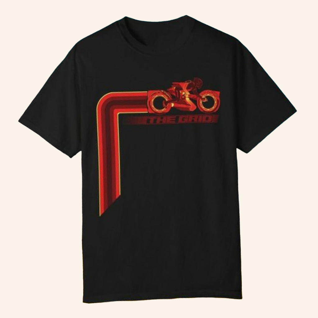 Heavy Spoilers Merch Grid Racer T-Shirt Birthday Presents For Boyfriend