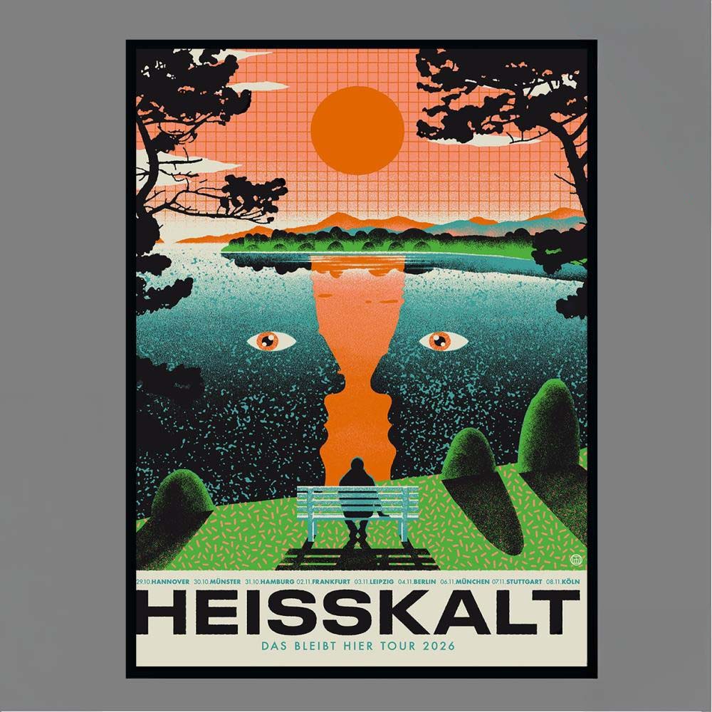 Heisskalt Das Bleibt Hier Tour 2026 Hannover Münster Hamburg Frankfurt Leipzig Berlin München Stuttgart Köln Art Print Poster