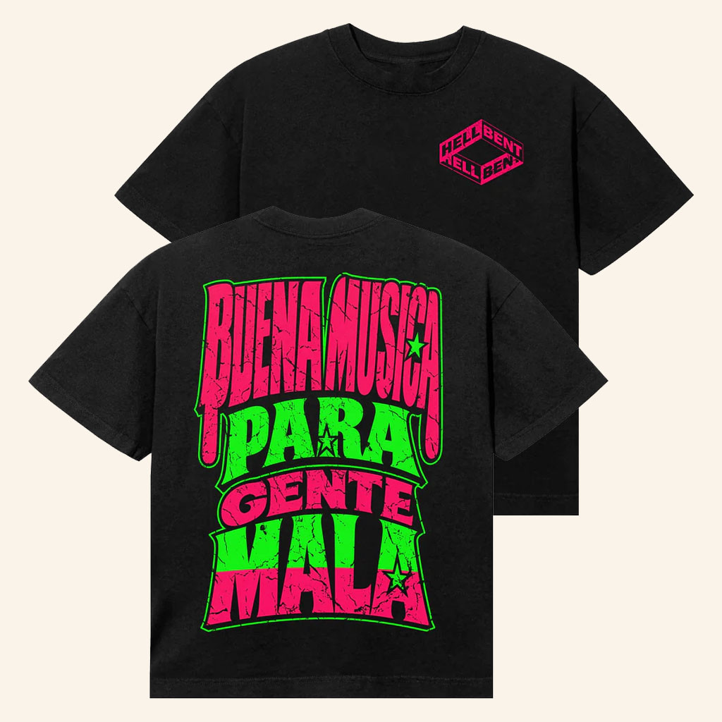 Hellbent Records Merch 2026 Buena Musica Para Gente MalaTShirtGifts For Music Fans