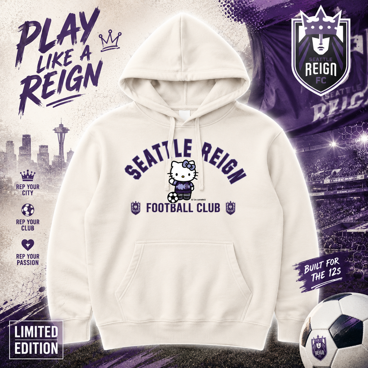 Hello Kitty x Reign FC Subtle Shine Women Cloud Fleece Hoodie Merch 1 - merchtourboutique hello kitty x reign fc subtle shine women cloud fleece hoodie merch Ymrhy - merchtourboutique