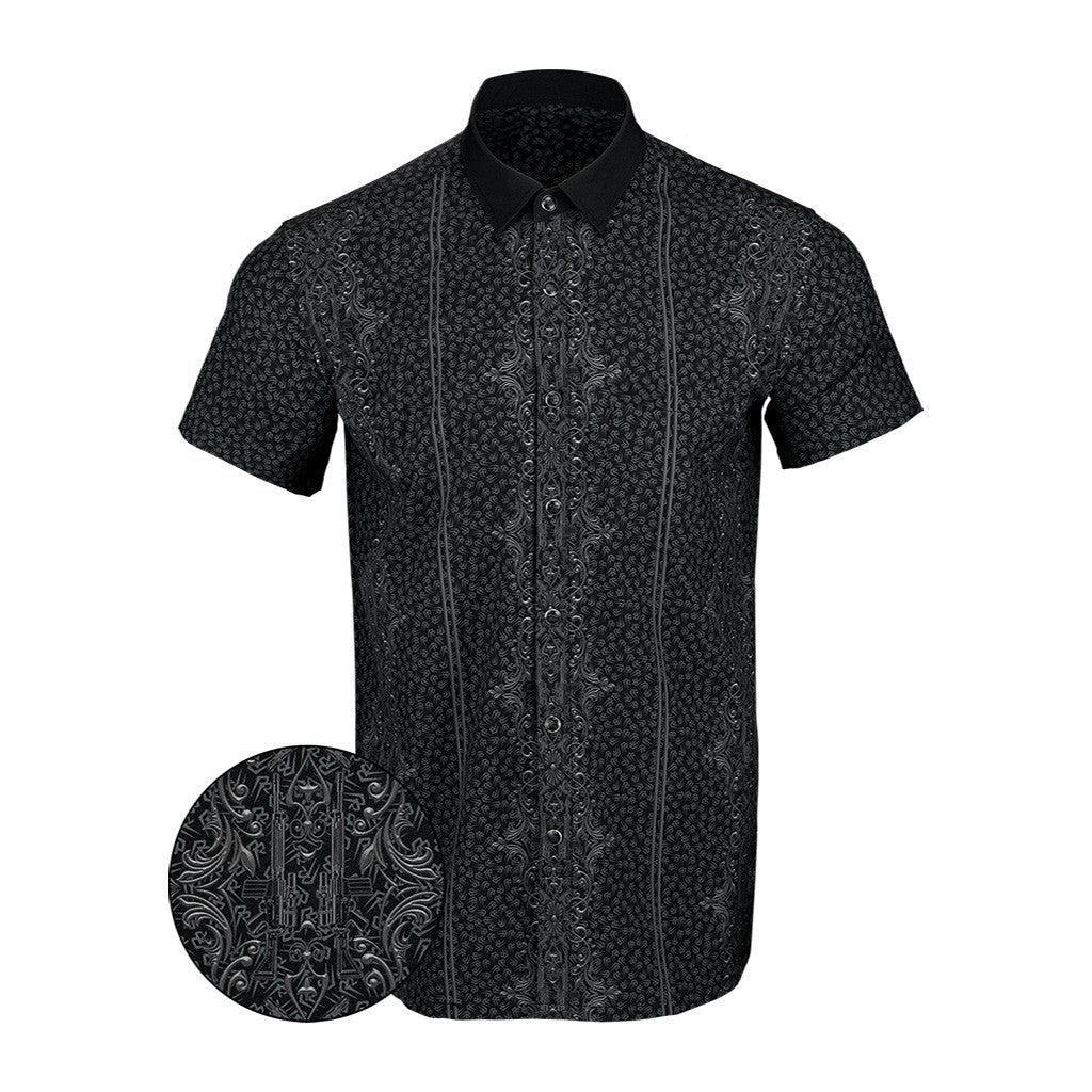 High Class Button Down Shirt Pearl Snaps Apparel Tactical Hawaiian Shirt Best Gifts For Father
