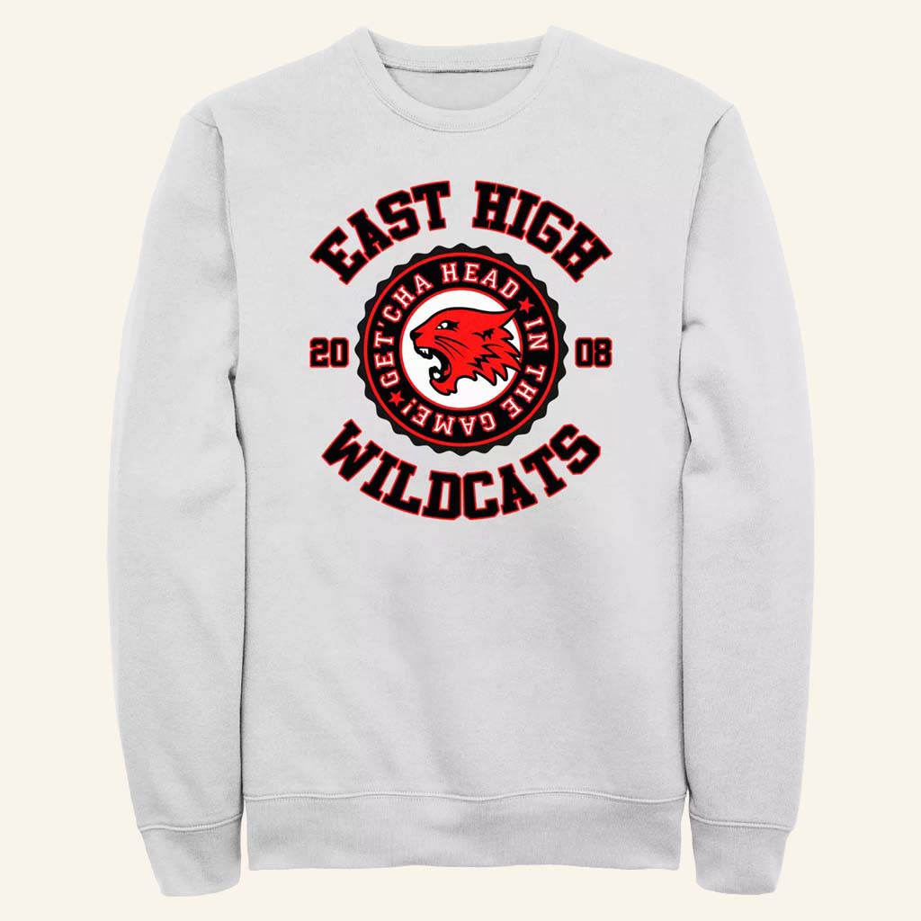 High School Musical Merch East High Wildcats Team Sweatshirt High School Musical Apparel Best Fans Gifts Merch 2026