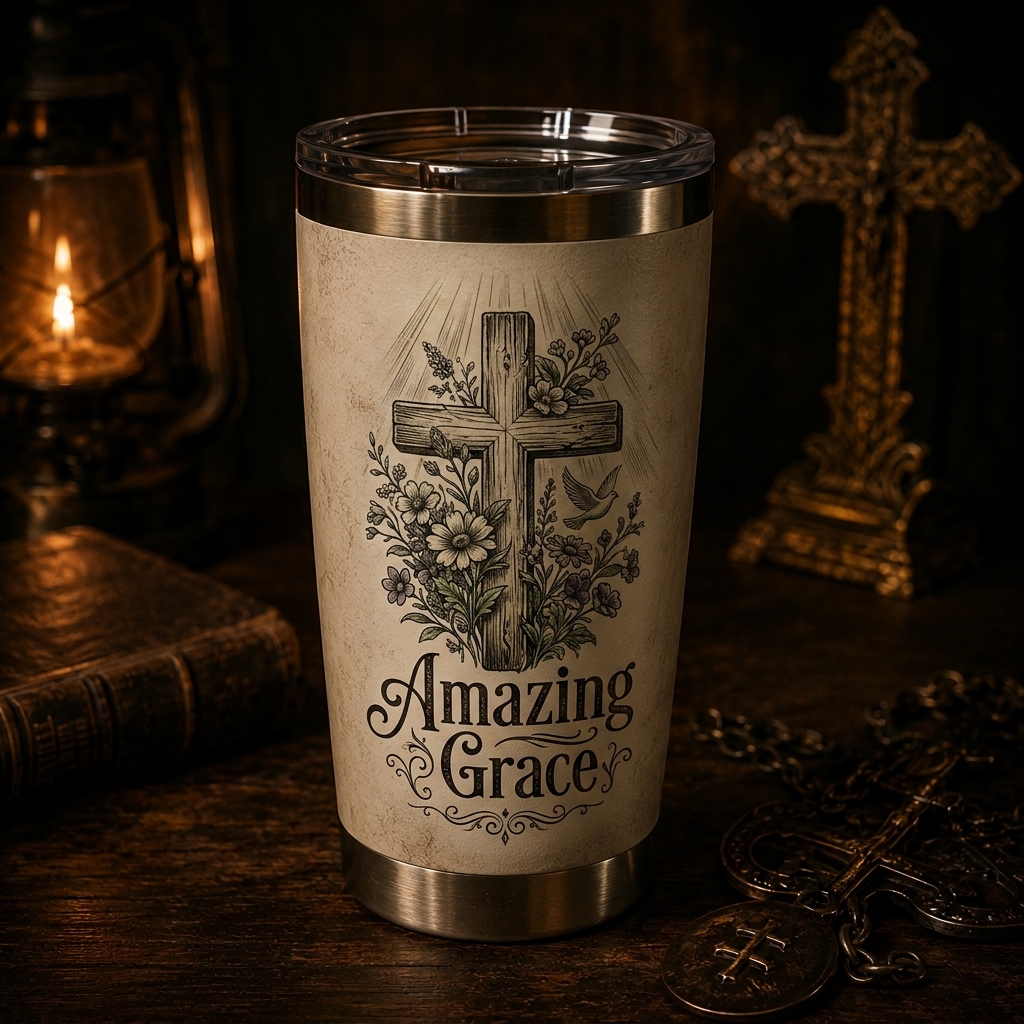 Hihoboken 2026 Custom Name Gift All Things Are Possible Insulated Tumbler