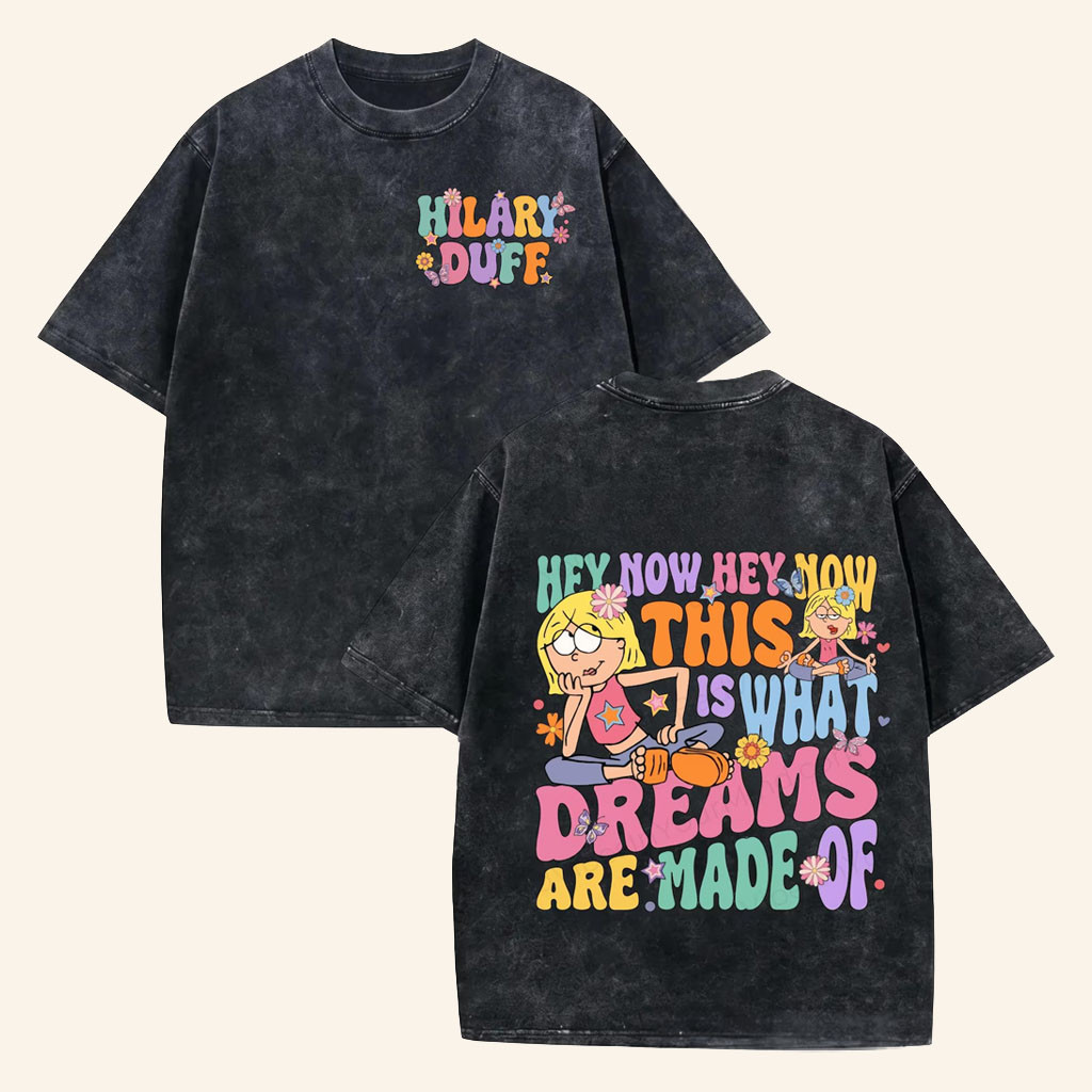 Hilary Duff Merch 2026 This Is What Dreams Are Made Of Lizzie McGuire Shirt Hilary Duff Tour Tee