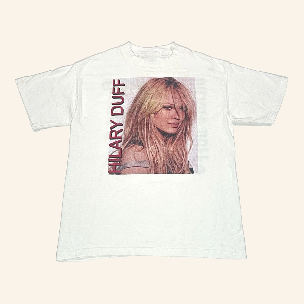 Hilary Duff Merch 2026 Vintage 2005 Hilary Duff Most Wanted ConcertTShirtGift For Music Fans