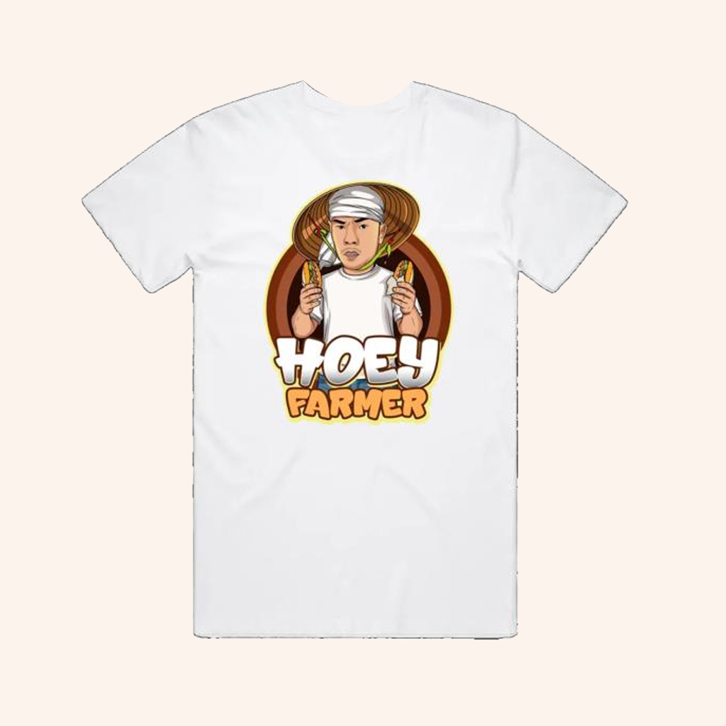 Hoey Farmer Merch Hoey Farmer Graphic Logo TShirt White Present For Dad Merch 2026