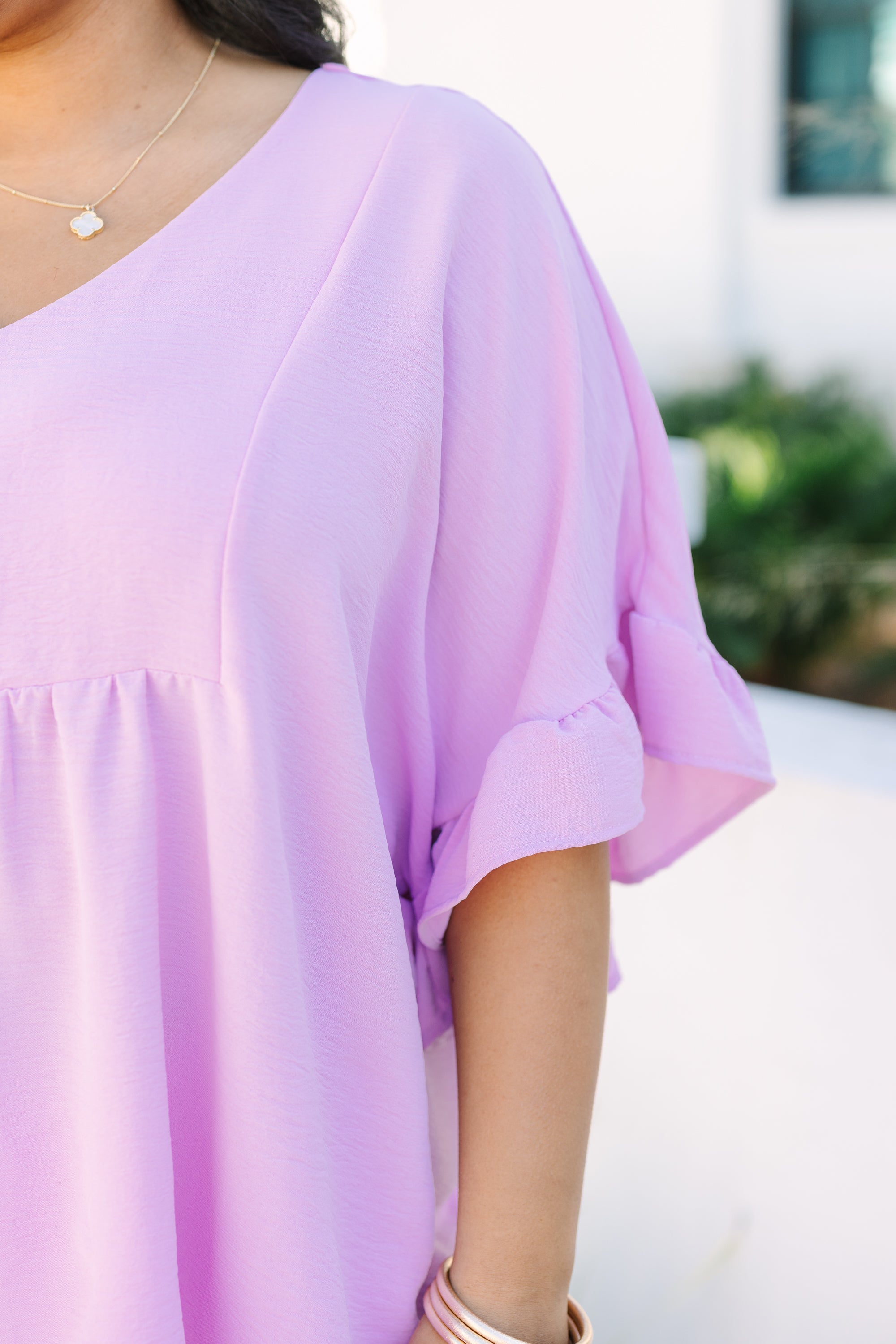 Holding Steady Top, Light Purple 4 Holding Steady Top, Light Purple - Image 4