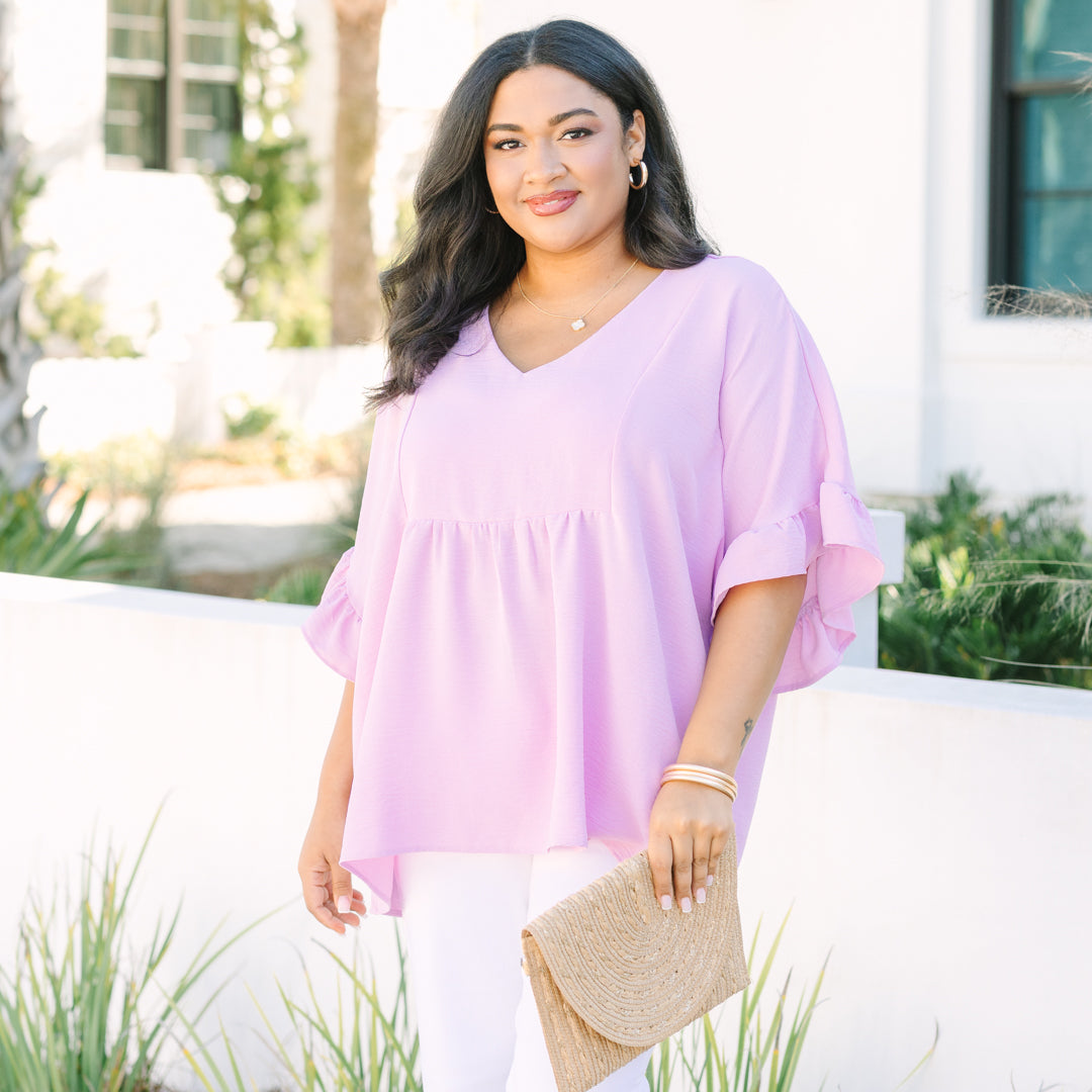 Holding Steady Top, Light Purple 7 Holding Steady Top, Light Purple - Image 7