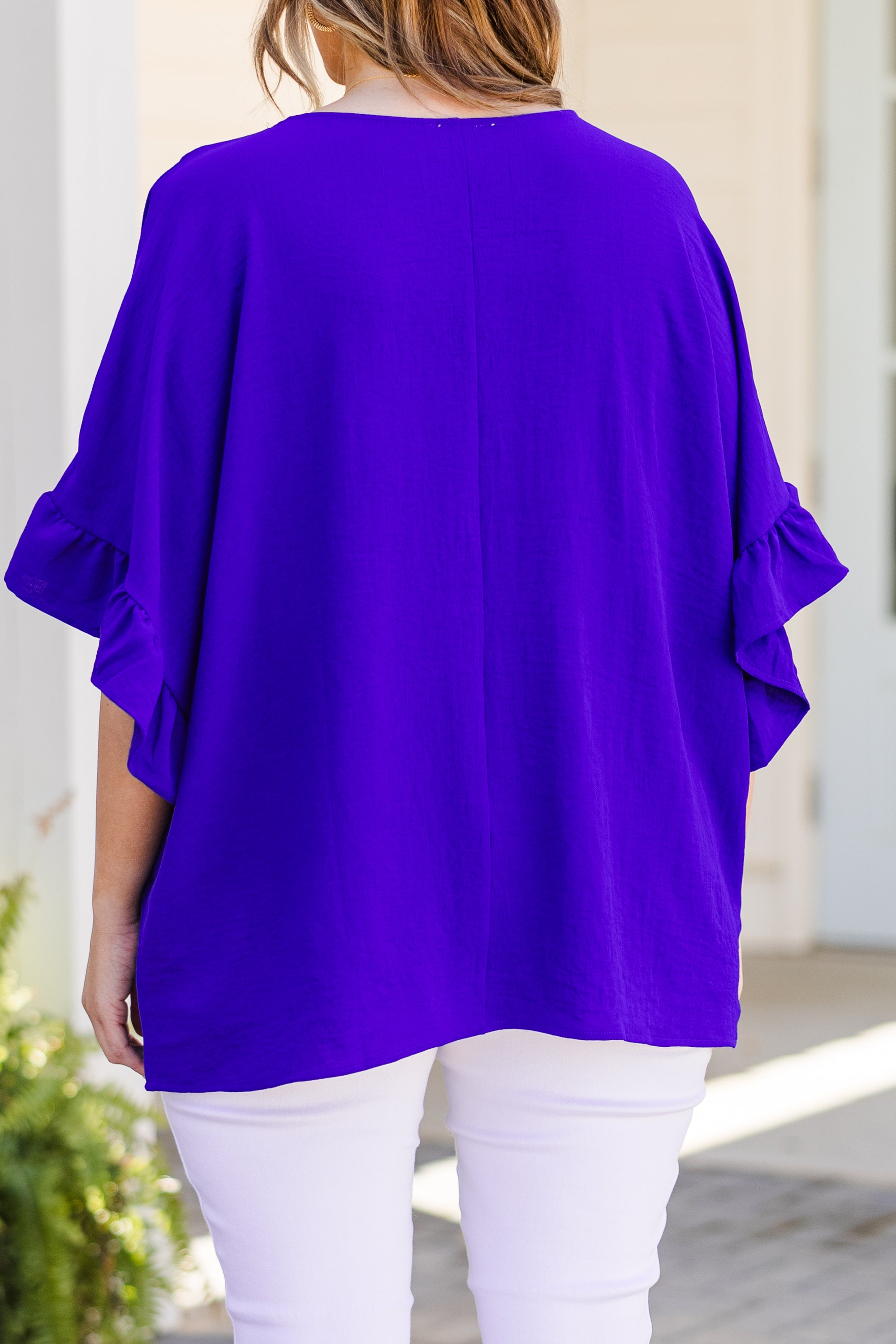 Holding Steady Top, Royal Blue 6 Holding Steady Top, Royal Blue - Image 6