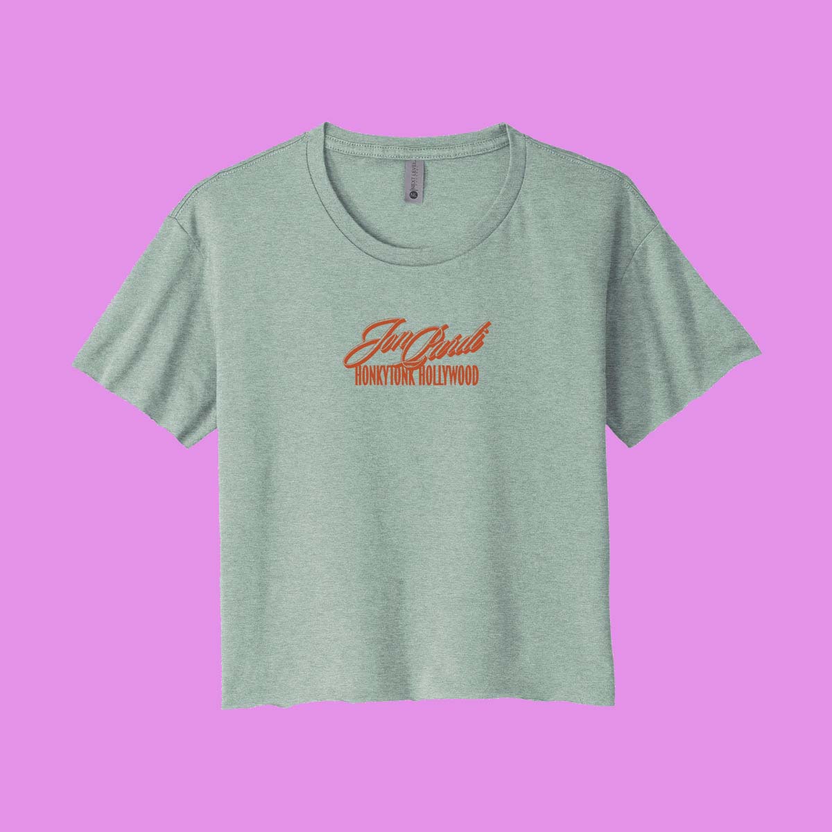 Jon Pardi Tour 2026 Honkytonk Hollywood Women's Crop Tee - Gift Idea for Her