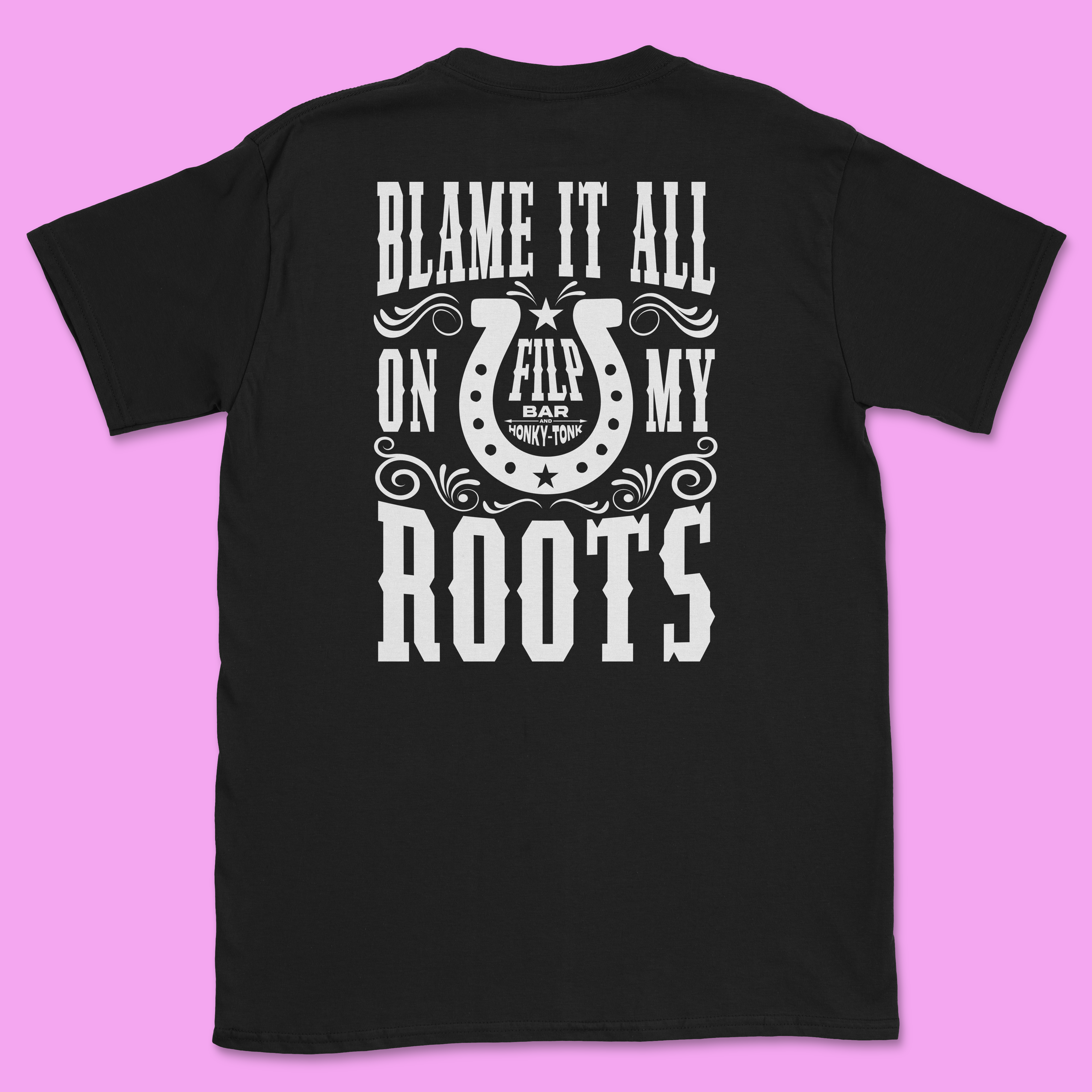 Garth Brooks Tour 2026 Horseshoe Blame It All On My Roots T-Shirt - Best Gift for Fans - Image 3