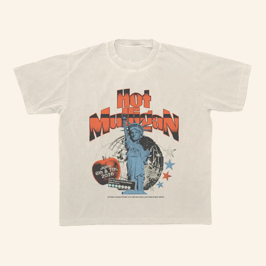 Hot Mulligan Merch 2026 NYC 2026TShirtGift Ideas For Friends