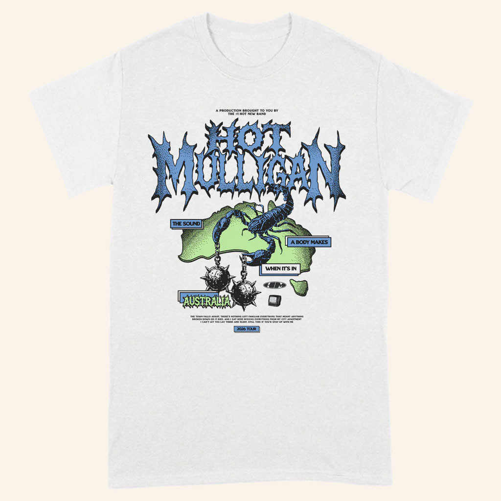 Hot Mulligan Merch 2026 ScorpionTShirtHot Mulligan Shirt Best Gifts For Boyfriend