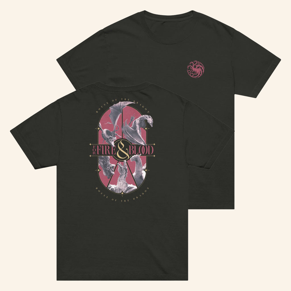 House Of The Dragon Merch 2026 House Of The Dragon For Fire And BloodTShirtBrothers Gifts