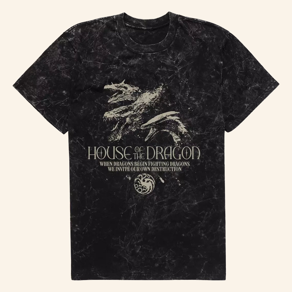 House Of The Dragon Merch 2026 Invite Our Own Destruction WashTShirtGifts For Brothers