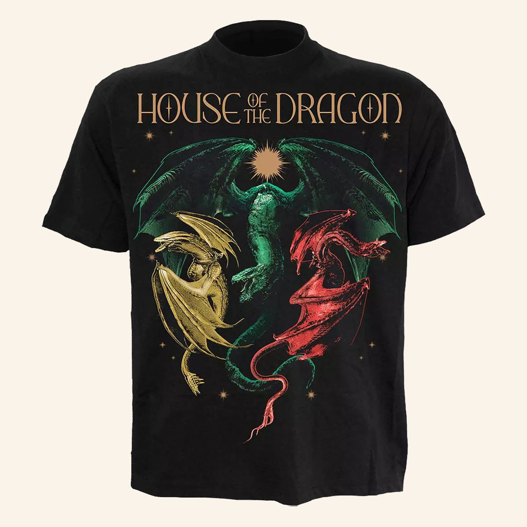 House Of The Dragon Merch 2026 Tri DragonsTShirtHouse Of The Dragon Shirt Gifts For BFF