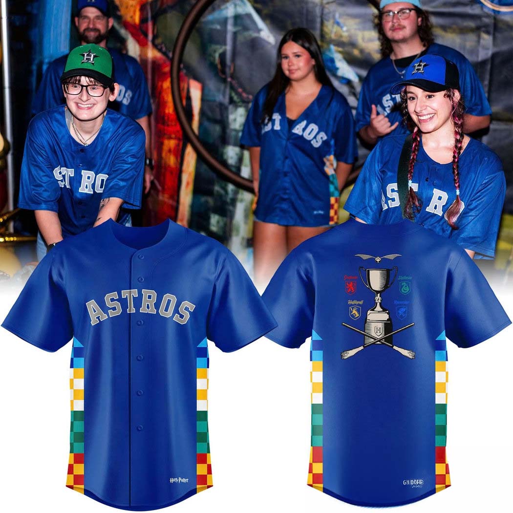 Houston Astros 2026 Harry Potter Night Baseball Jersey 1 - Unicasport Houston Astros 2026 Harry Potter Night Baseball Jersey