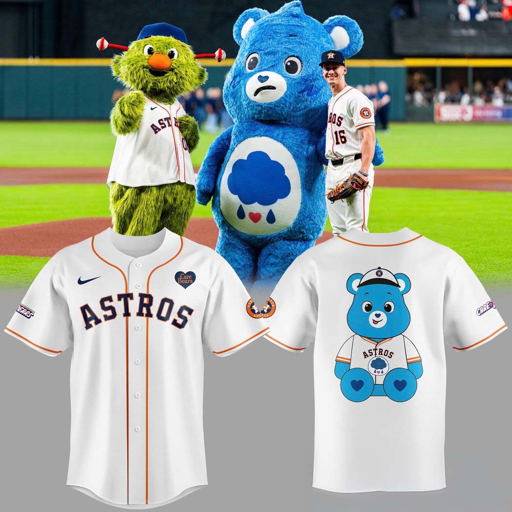 Houston Astros x Care Bears Night Baseball Jersey Special Edition 1 - Unicasport Houston Astros x Care Bears Night Baseball Jersey Special Edition