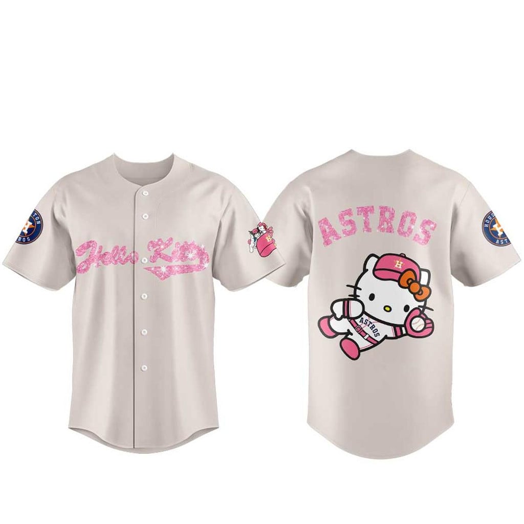 Houston Astros x Hello Kitty Night 2026 Baseball Jersey Version 2