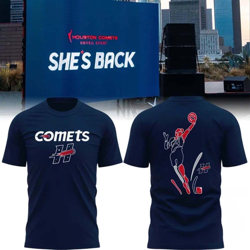 Houston Comets 2026 Unifom Limited Edition 3D Shirt
