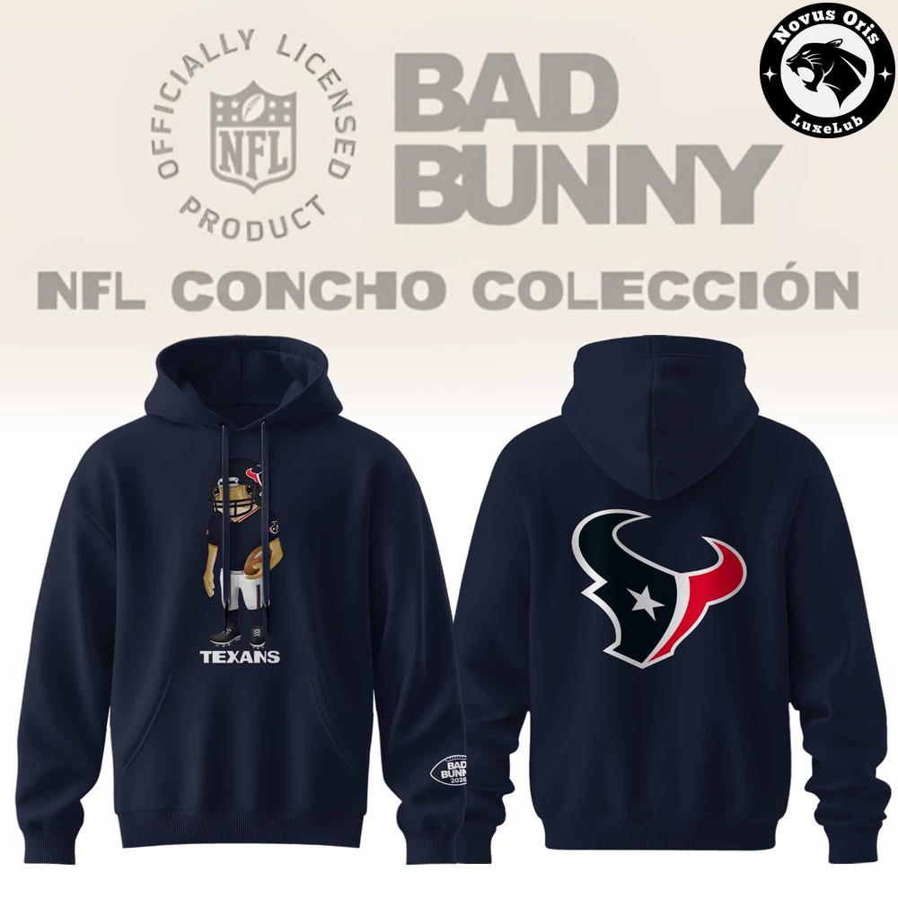 Houston Texans x Bad Bunny NFL Concho Collection 2026 Hoodie