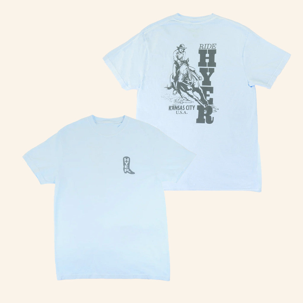 Hyer Boots Merch Barrel Racer T-Shirt Birthday Presents For Boyfriend