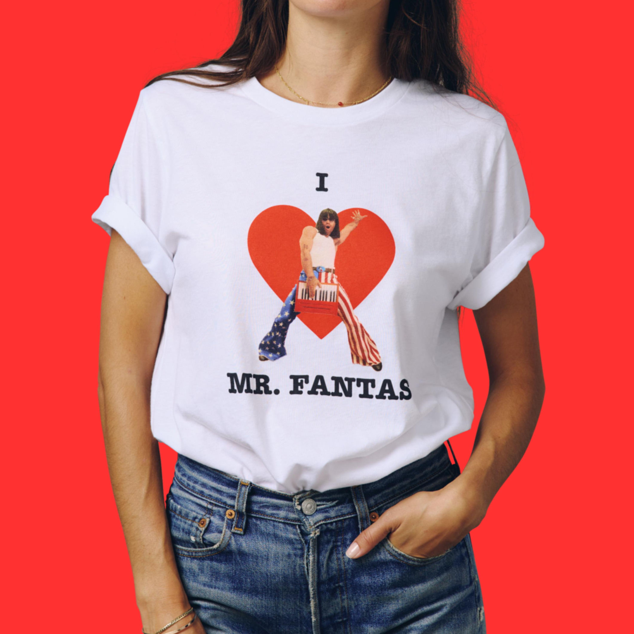 Mr.Fantasy 2026 Tour I Heart Mr. Fantasy Unisex Tee - Image 3