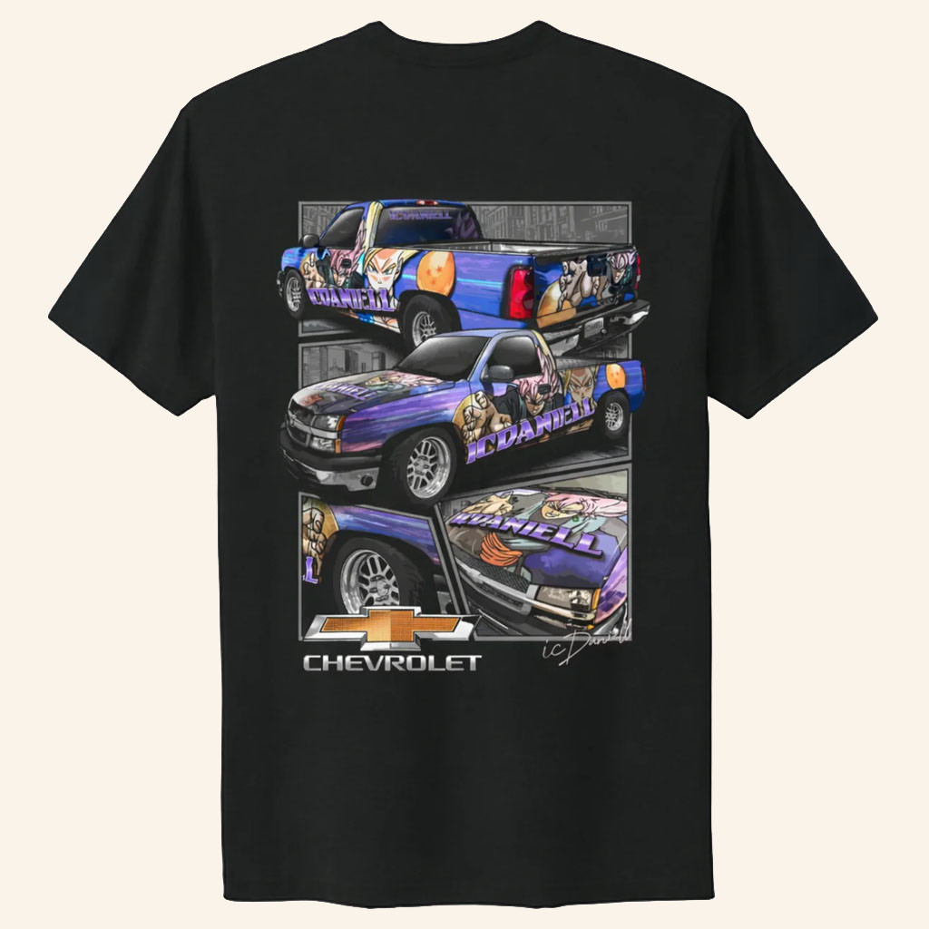 Icdaniell Merch 2026 GokuTShirtChevrolet Shirt Car Lover Gifts For Brothers