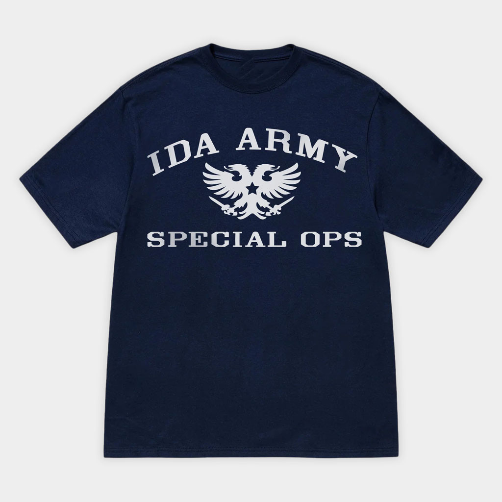 IDA Merch IDA Army Special Ops TShirt Birthday Present For Him