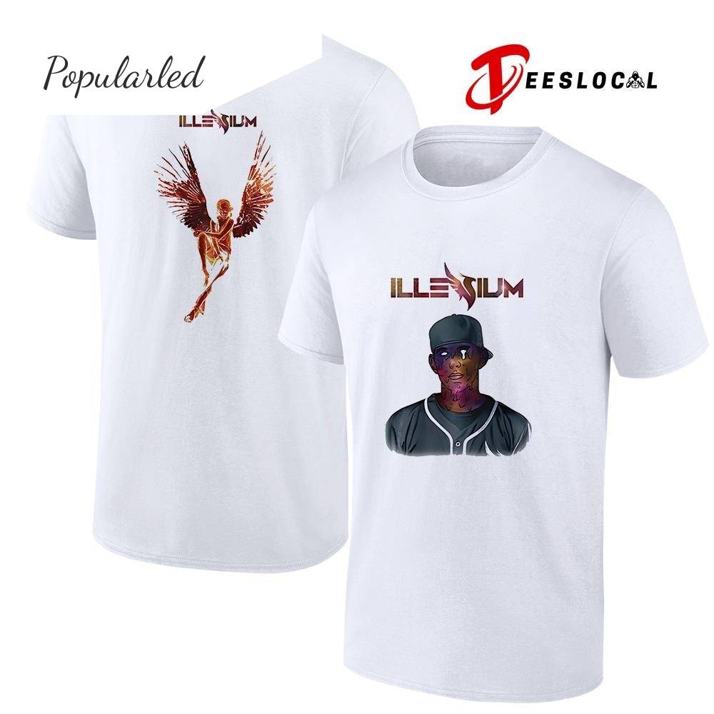 Illenium Odyssey portrait graphic shirt
