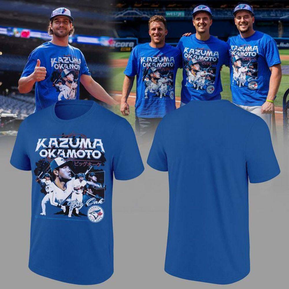 Kazuma Okamoto Toronto Blue Jays 2026 Special Shirt