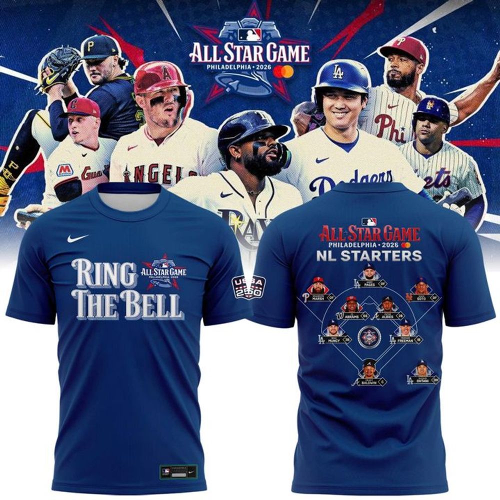 MLB AllStar Game Ring The Bell TriBlend DriFIT Navy Shirt