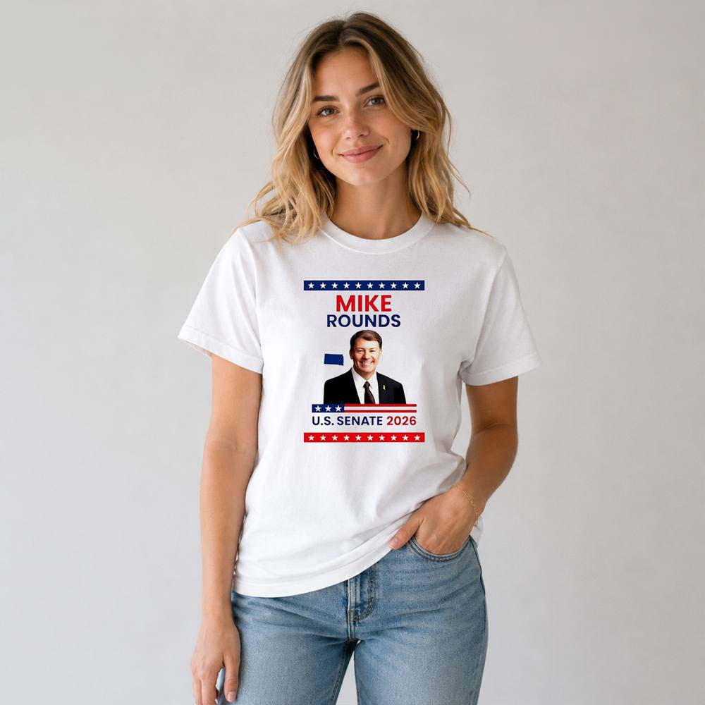 Mike Rounds for US Senate 2026 South Dakota Campaign T-Shirt Best Gift for Fans