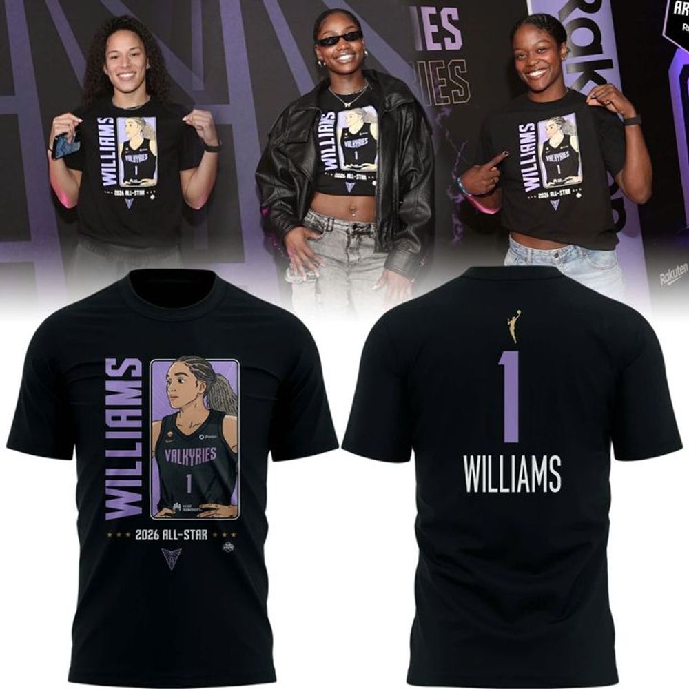 Gabby Williams 2026 AllStar Golden State Valkyries Limited Edition Shirt