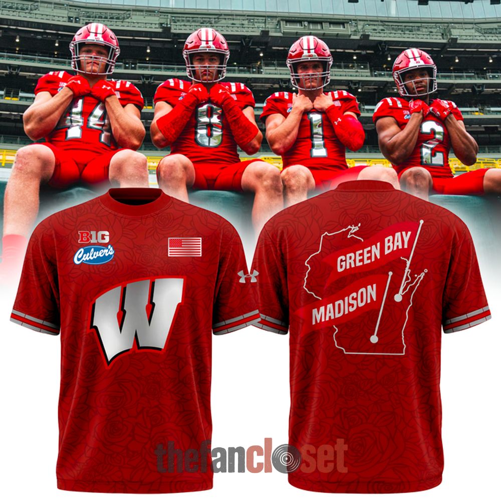 Wisconsin Badgers 2026 Lambeau Field Collection Shirt