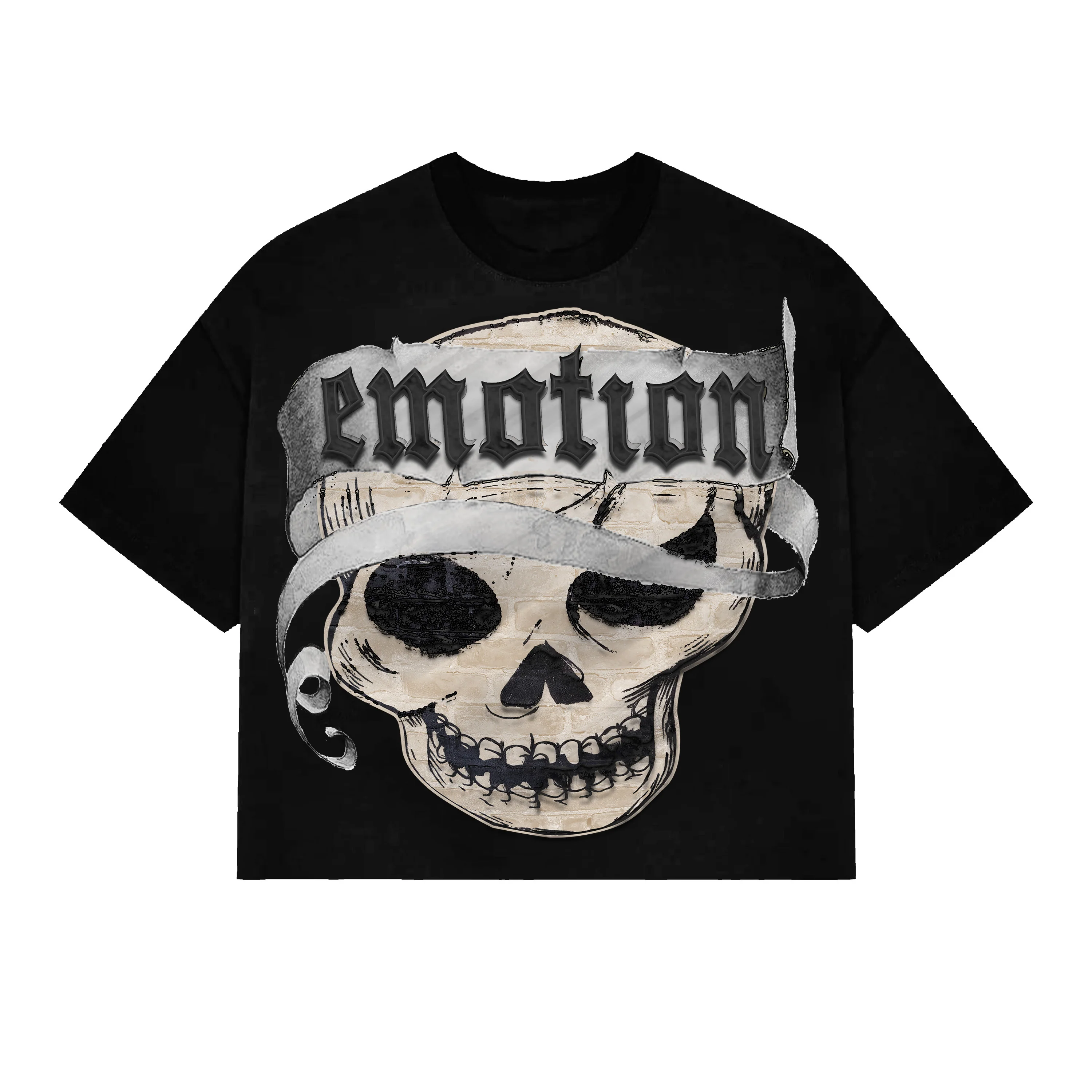 Black Pirate Cropped Tee Black Pirate Cropped Graphic Tee Trend Merch 2025