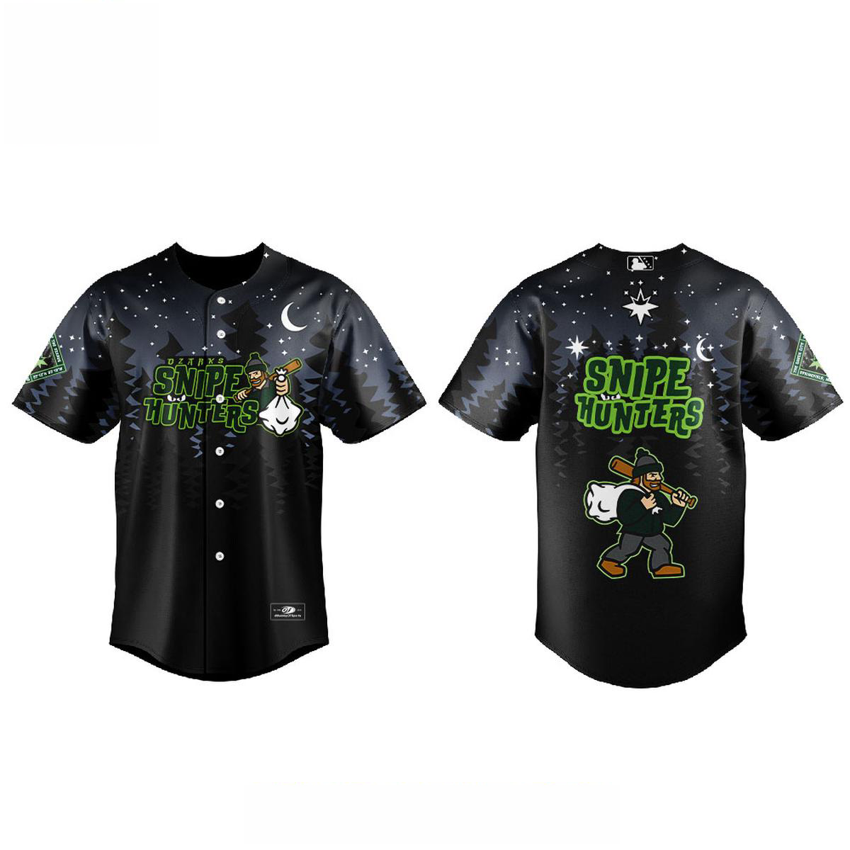 Springfield Cardinals x Ozarks Snipe Hunters Forest Night 2026 Personalized Jersey Baseball Fan Custom Apparel 1 - Unicasport Springfield Cardinals x Ozarks Snipe Hunters Forest Night 2026 Personalized Jersey Baseball Fan Custom Apparel
