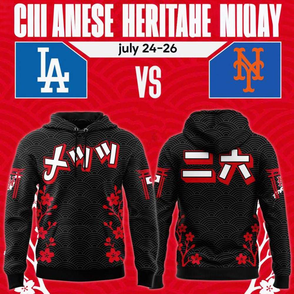 New York Mets 2026 Japanese Heritage Night Hoodie - Best Gift for Fans